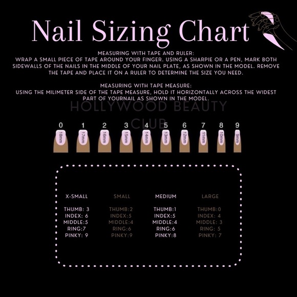 Pretty Hot Pink Xtra Short Press On Nails Set - Picture 9 of 9